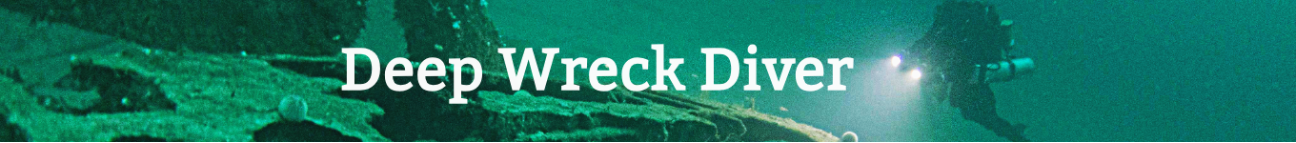 Deep Wreck Diver Banner