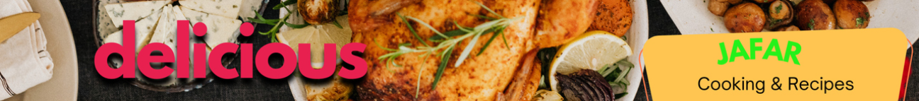 Jafar  Cooking  and Recipe Channel Banner