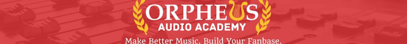 orpheusaudioacademy.com Banner