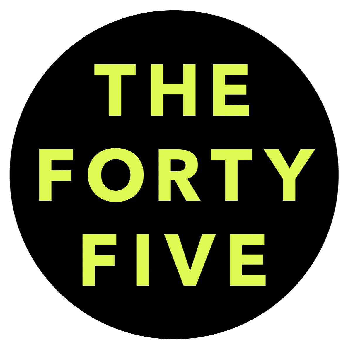 thefortyfive.com Logo