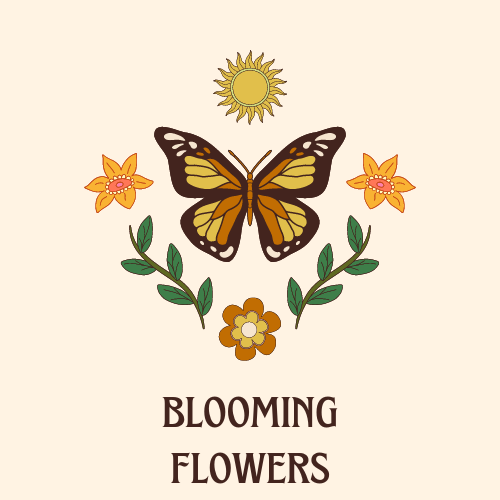 Blooming flowers Logo