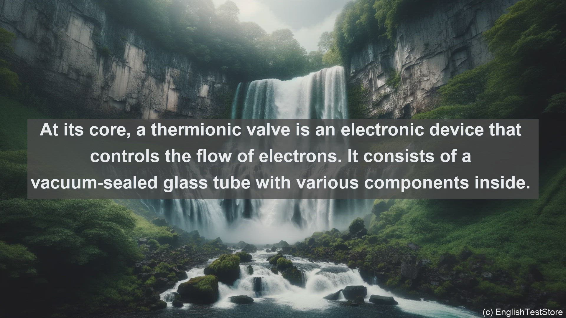 'Video thumbnail for Thermionic valve in science  definition and examples'