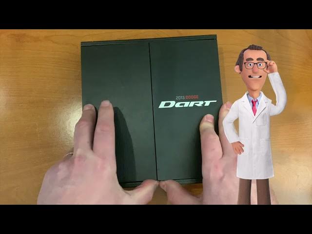 'Video thumbnail for Unboxing: Dodge Dart press kit, a neat media release!'