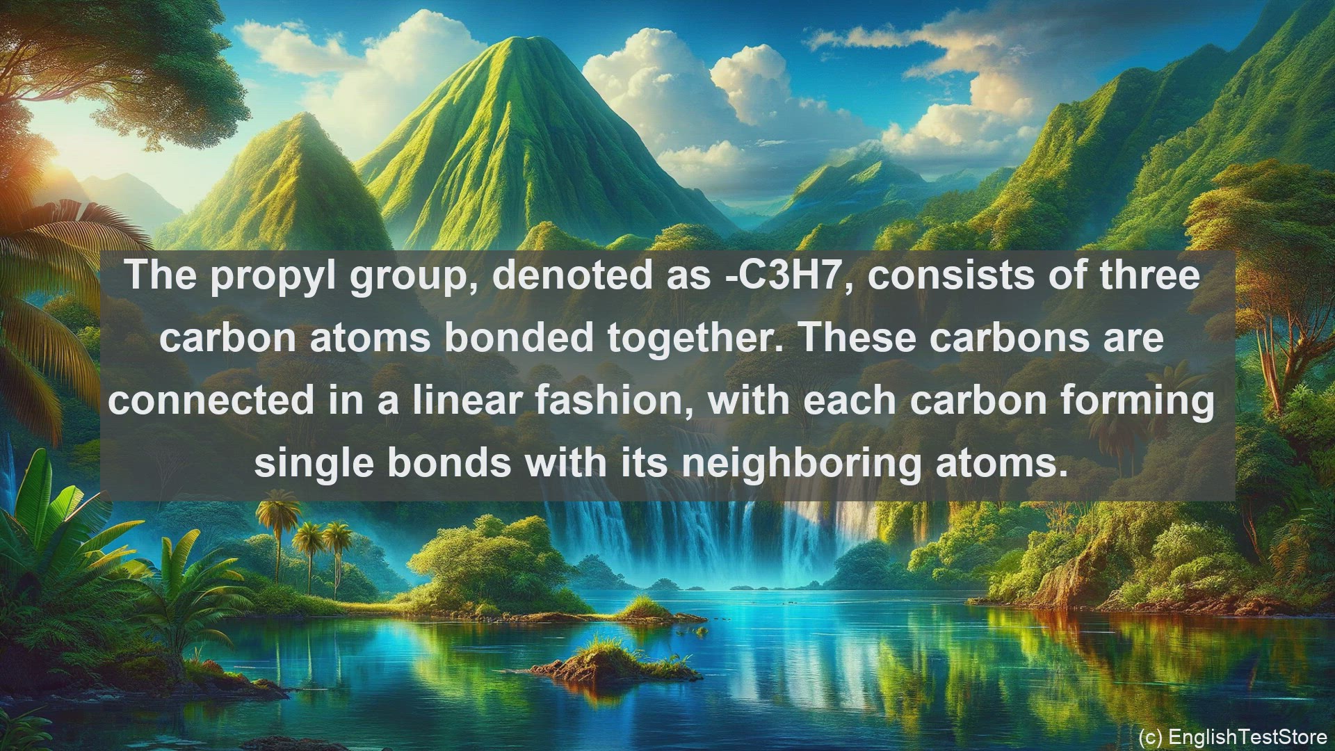'Video thumbnail for Propyl group in science  definition and examples'