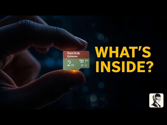 Video thumbnail for What’s REALLY Inside a 2TB MicroSD Card