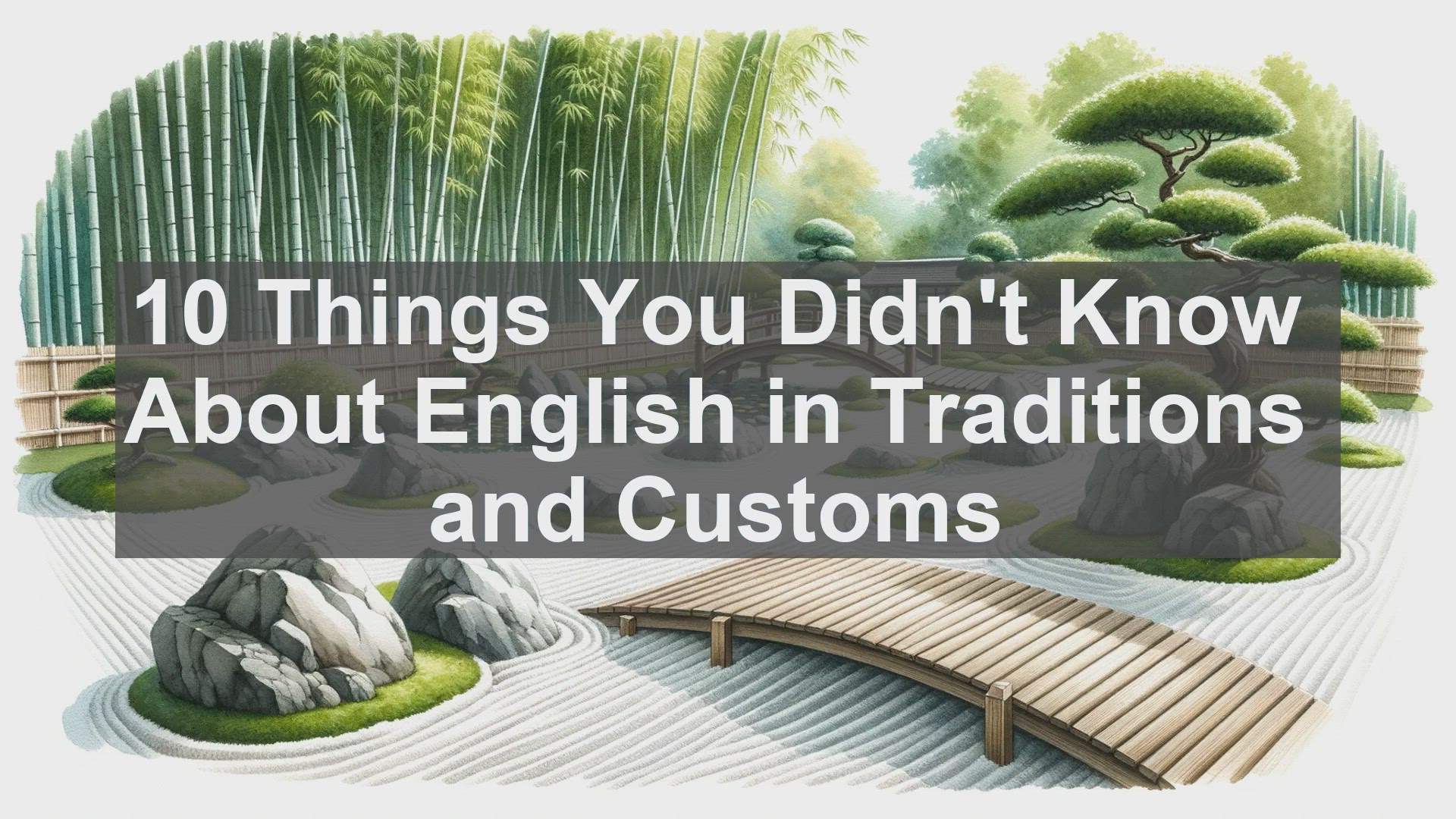 'Video thumbnail for 10 Things You Didn't Know About English in Traditions and Customs '