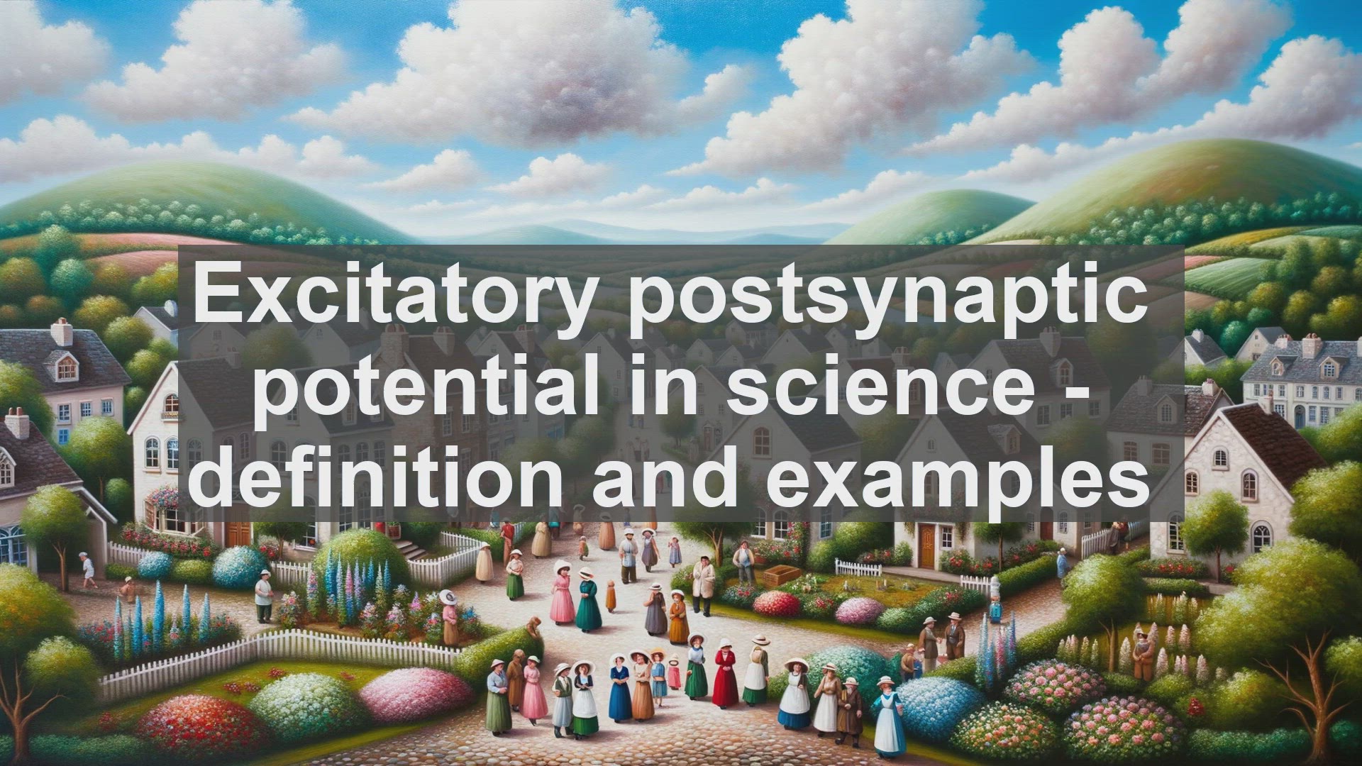 'Video thumbnail for Excitatory postsynaptic potential in science  definition and examples'