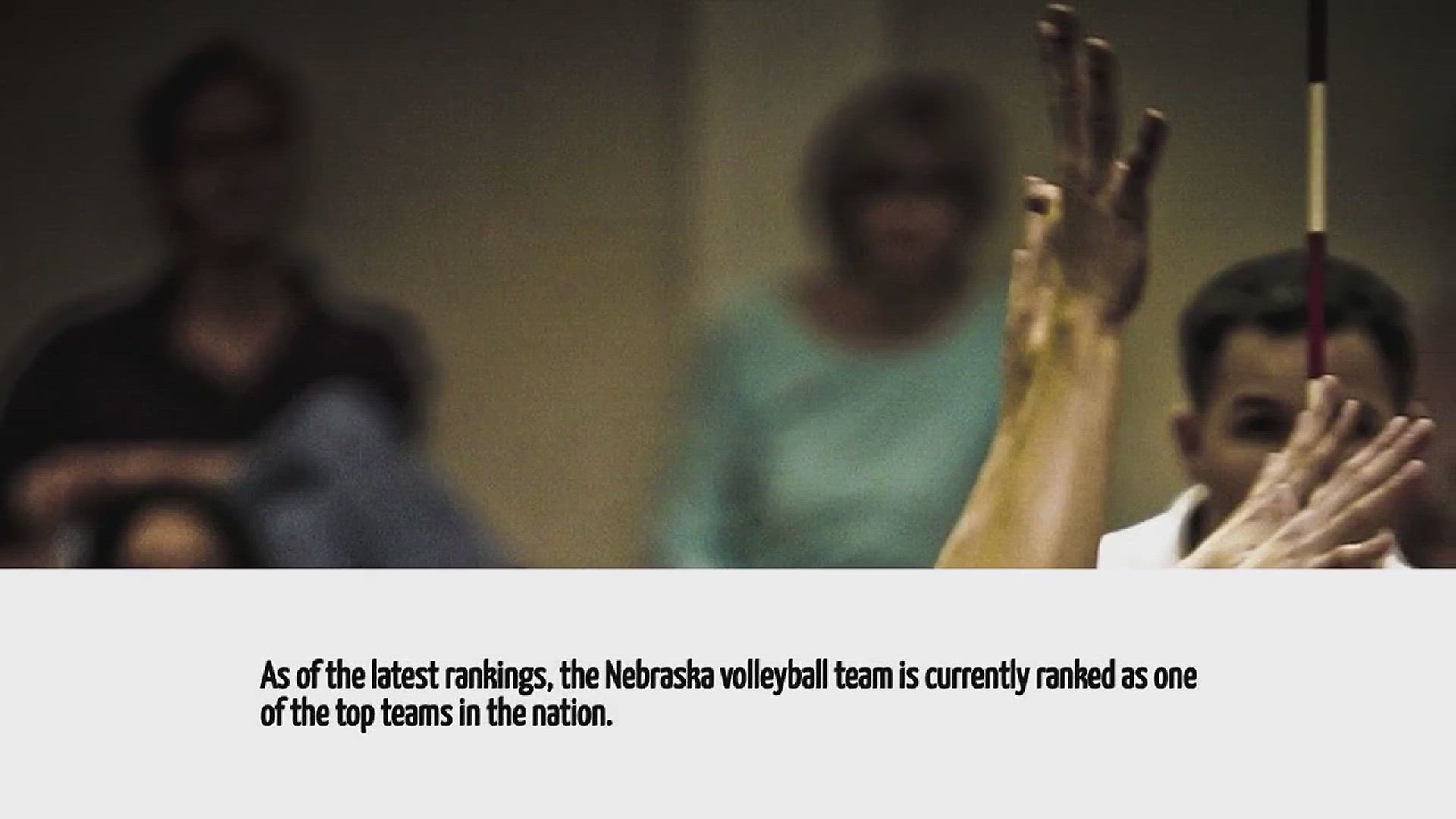 Video thumbnail for What Is Nebraska Volleyball Ranked