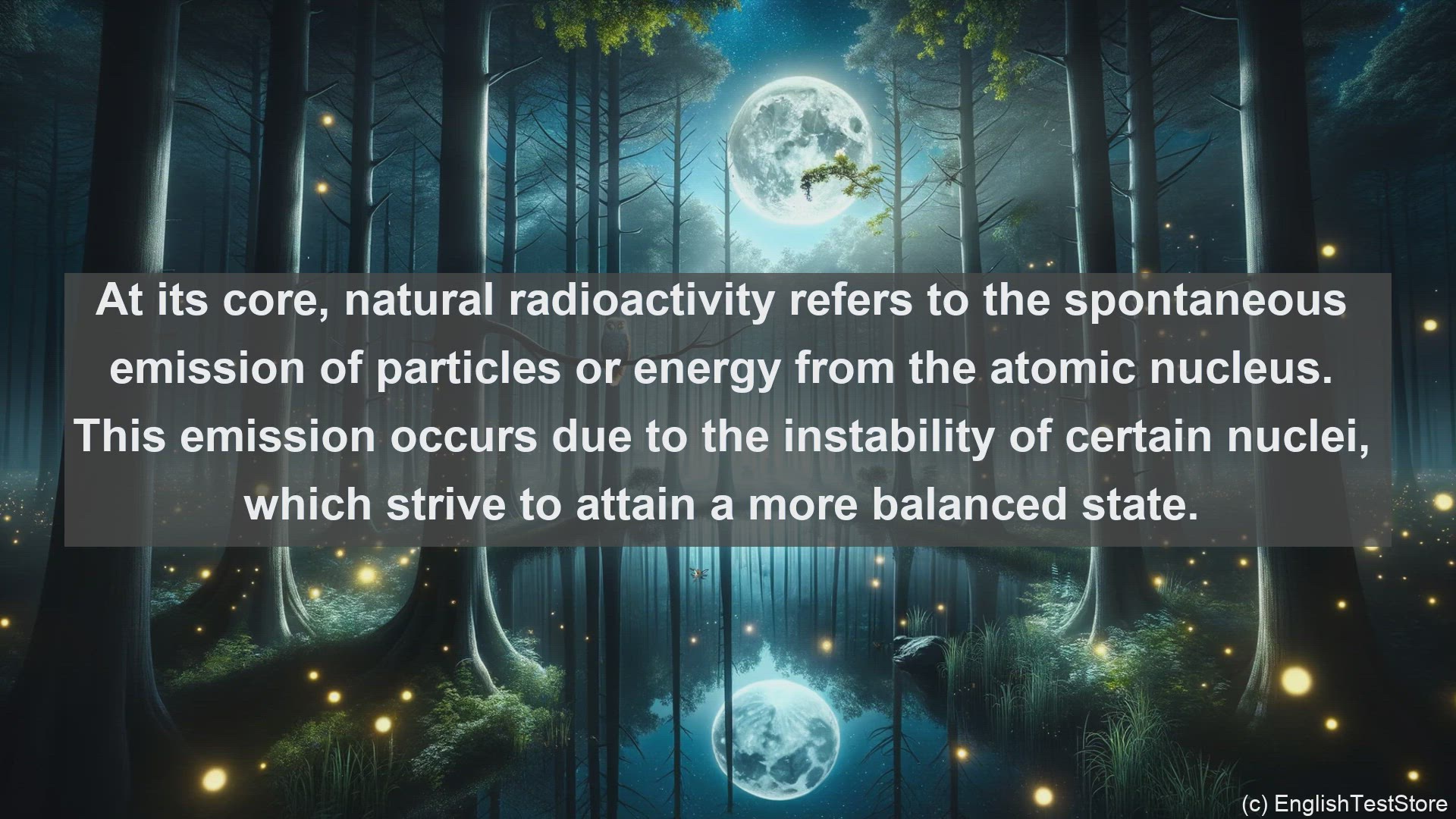 'Video thumbnail for Natural radioactivity in science  definition and examples'