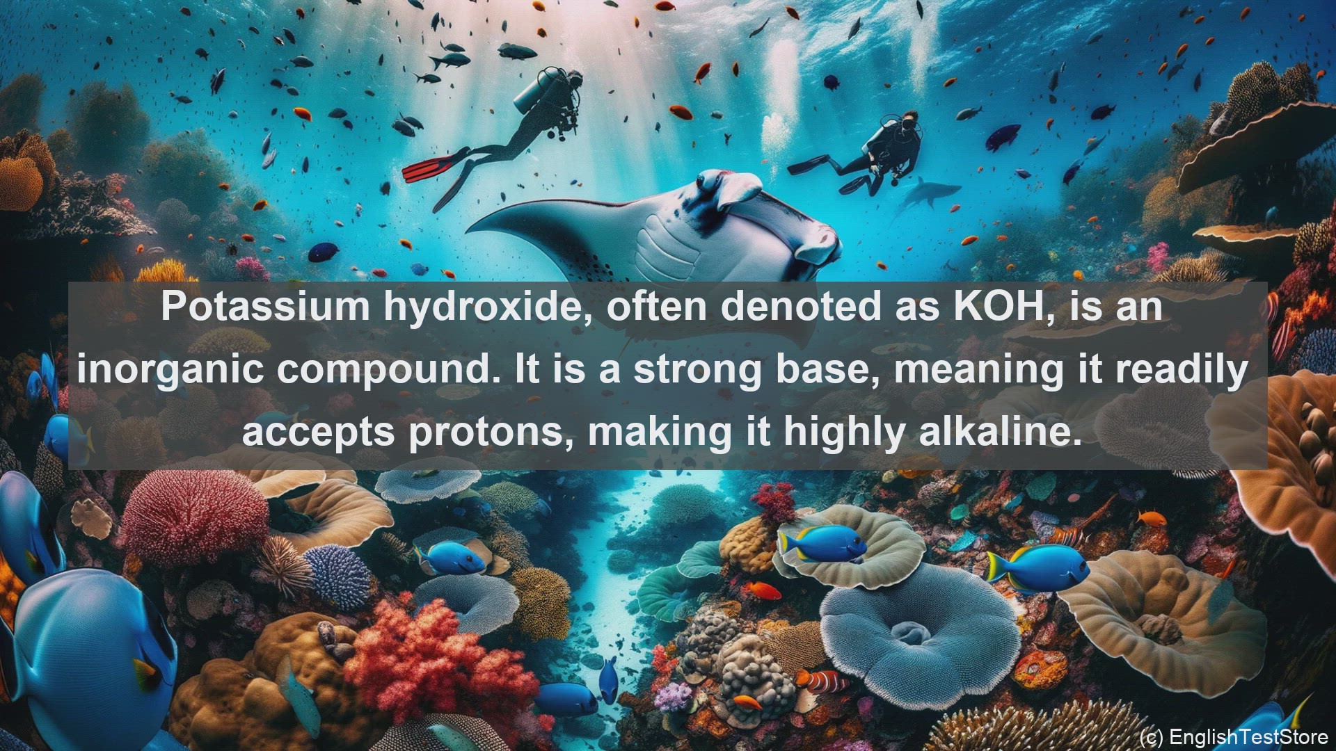 'Video thumbnail for Potassium hydroxide in science  definition and examples'