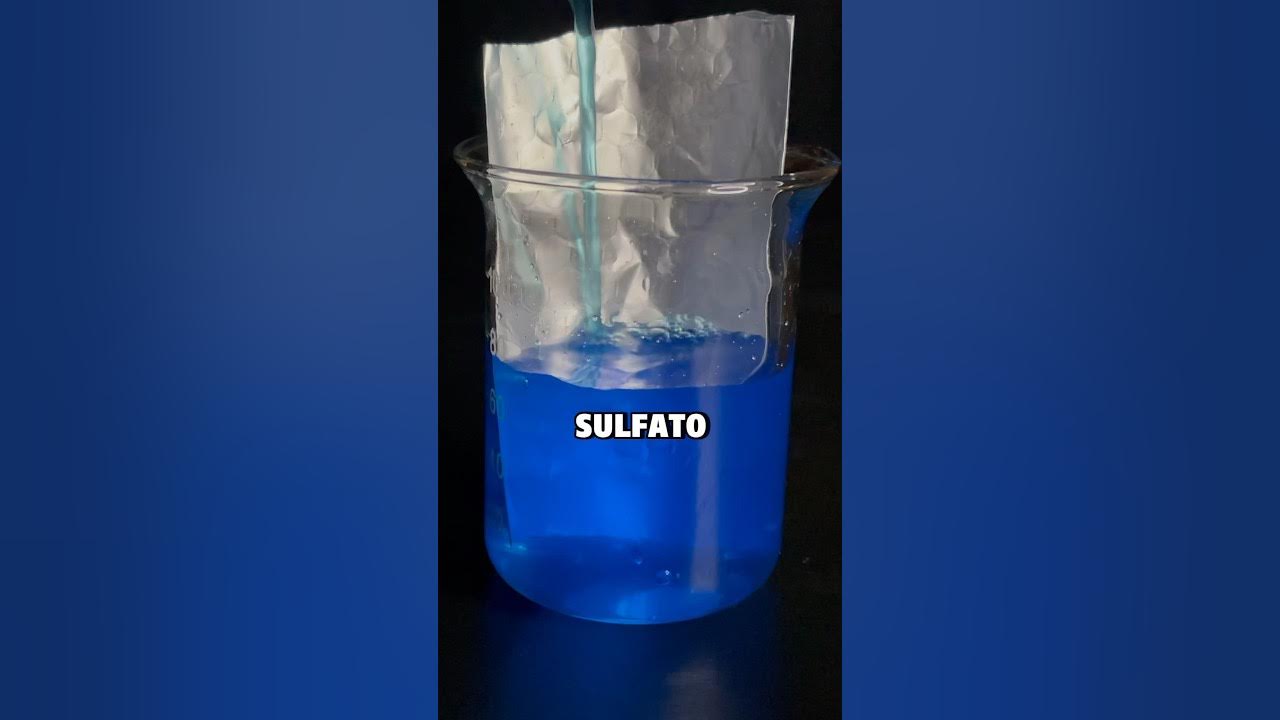 'Video thumbnail for 🪄 Crea COBRE e HIDRÓGENO con este sencillo experimento 🧪 #quimica #short #divulgacion'