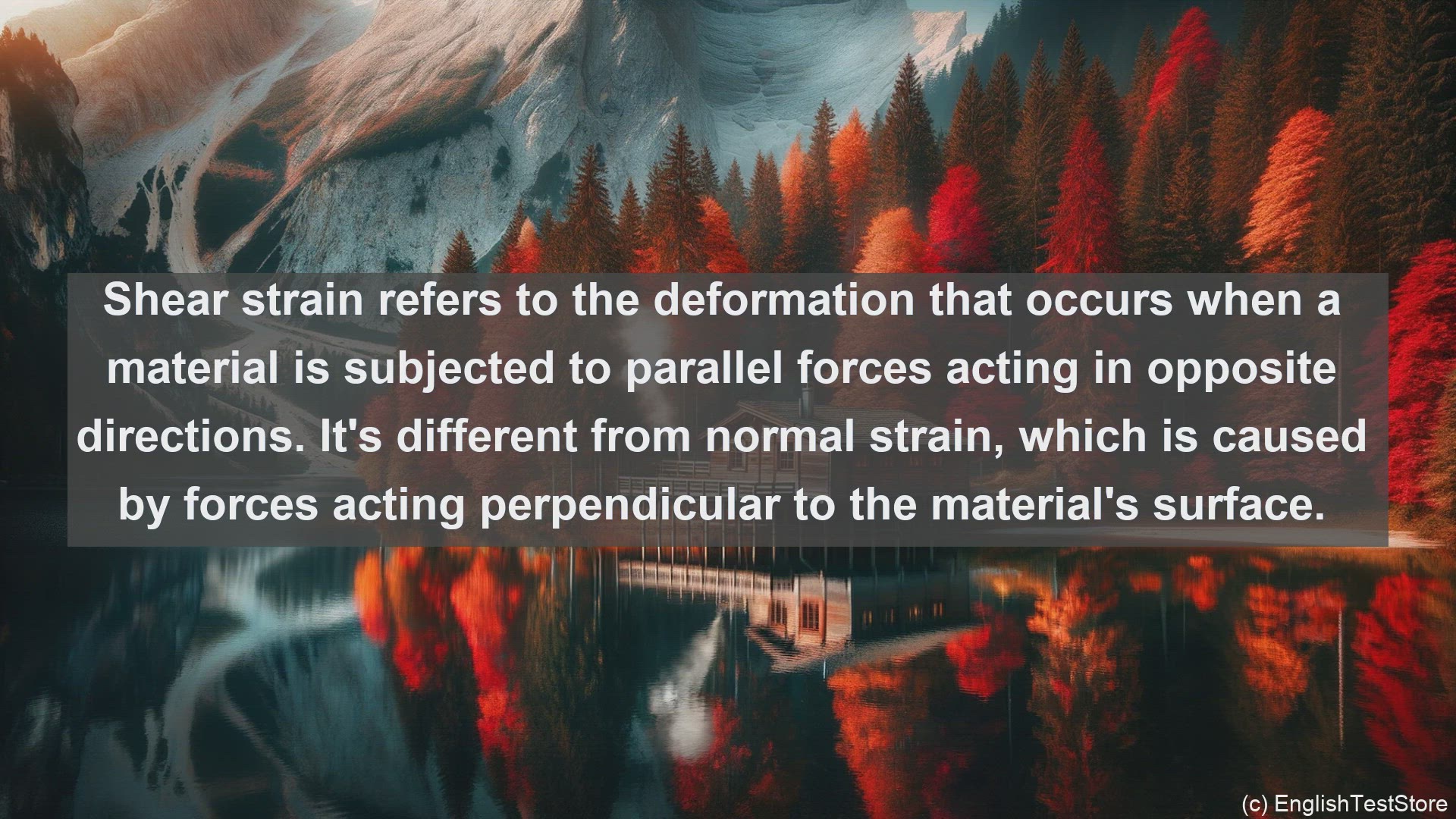 'Video thumbnail for Shear strain in science  definition and examples'