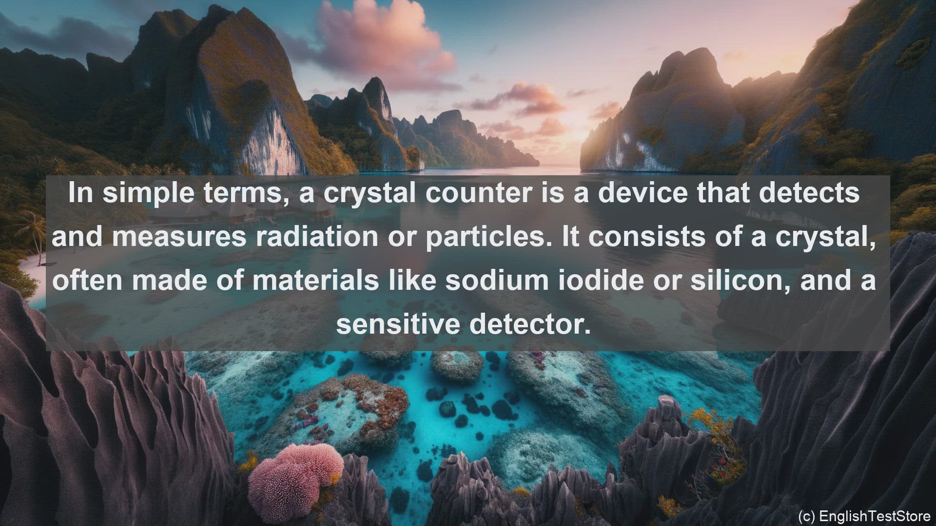 'Video thumbnail for Crystal counter in science  definition and examples'