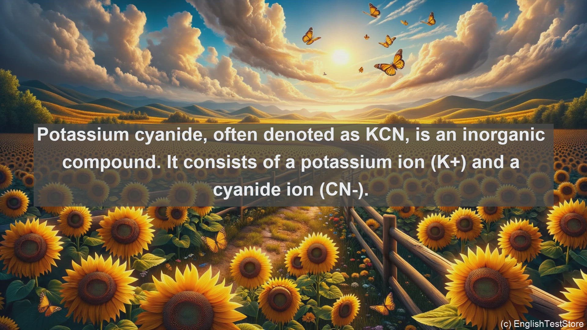 'Video thumbnail for Potassium cyanide in science  definition and examples'