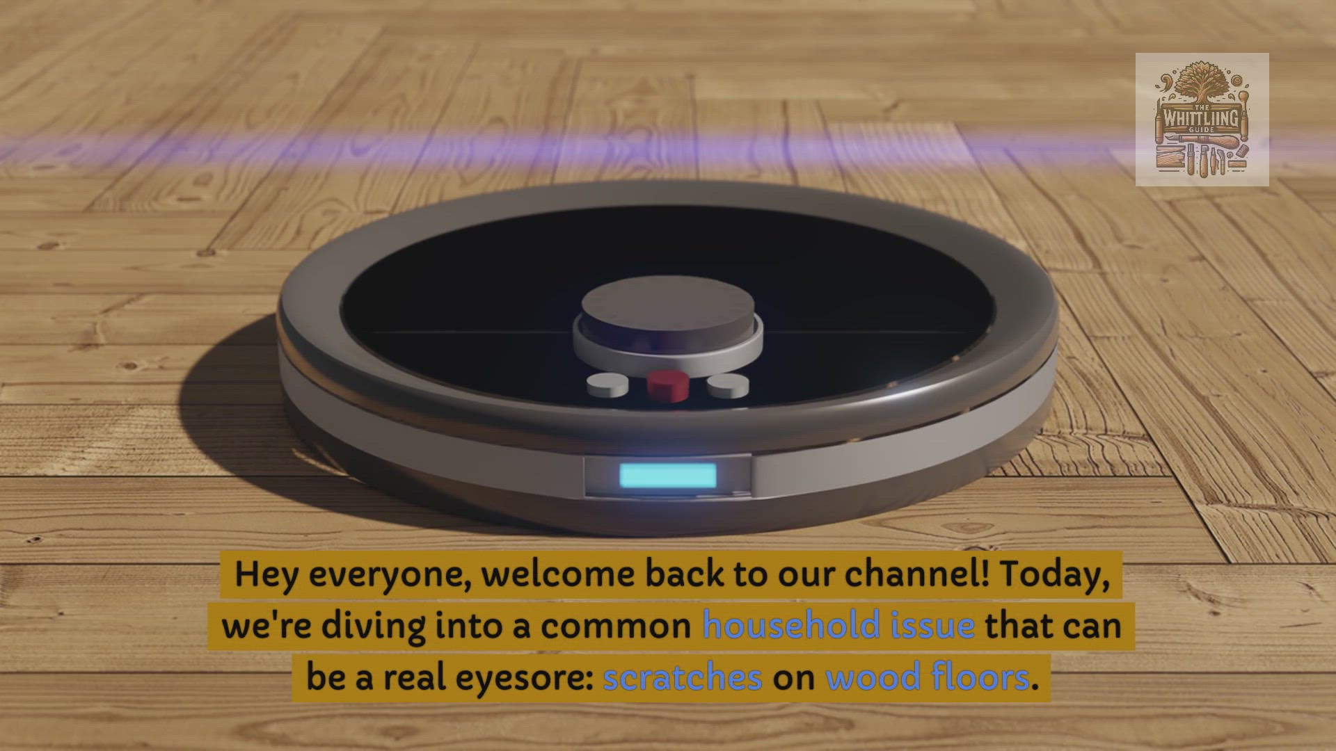 Video thumbnail for How to get scratches out of a wood floor