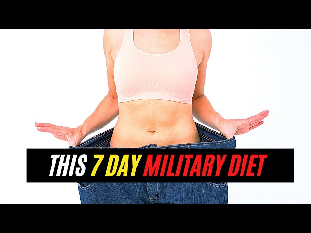 Video thumbnail for This 7 Day Military Diet Plan Will Help You Lose Weight