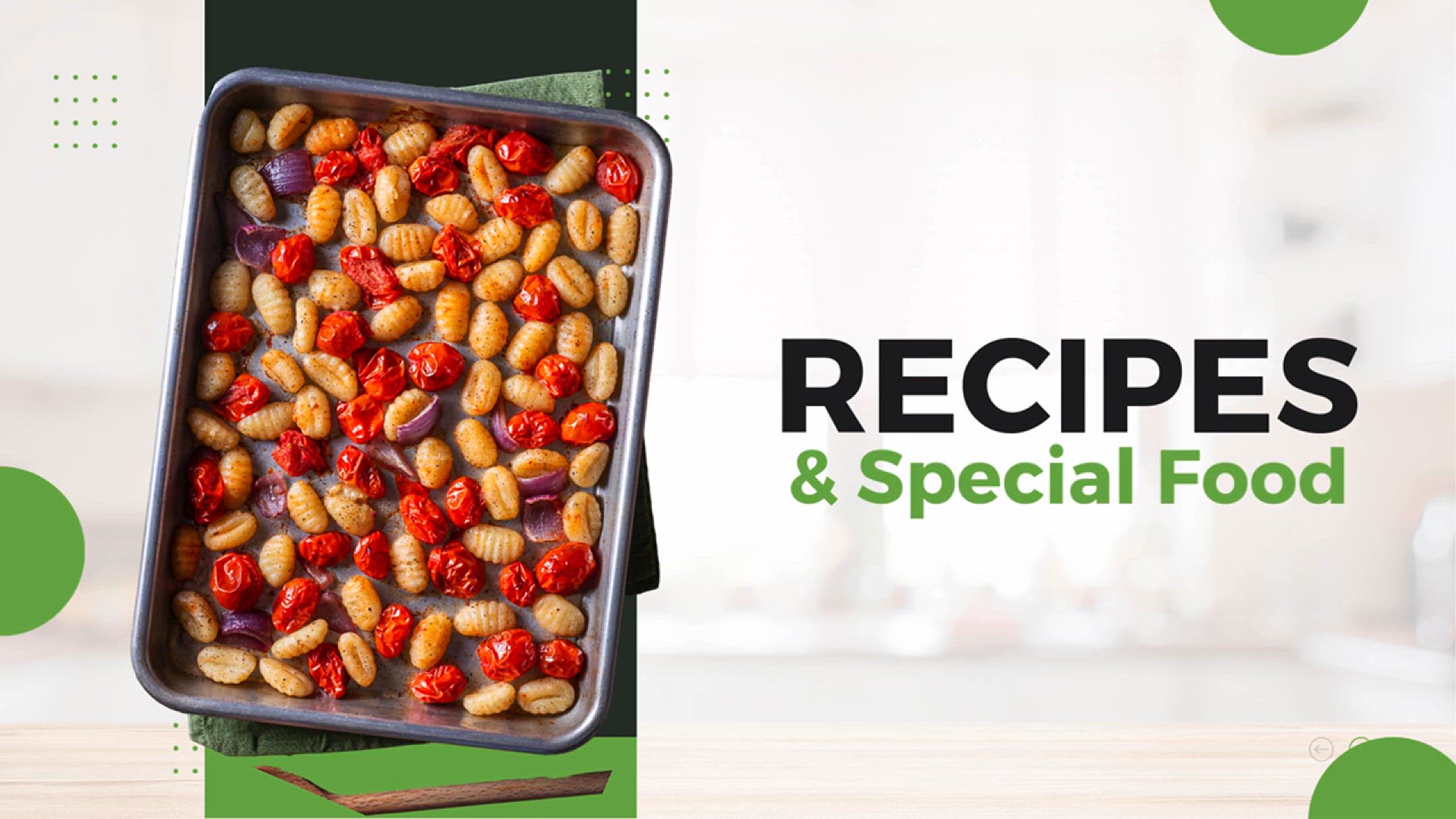 'Video thumbnail for Sheet Pan : Holiday Favorites Recipes'