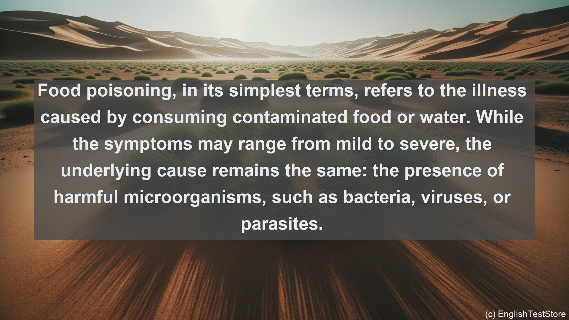 'Video thumbnail for Food poisoning in science  definition and examples'