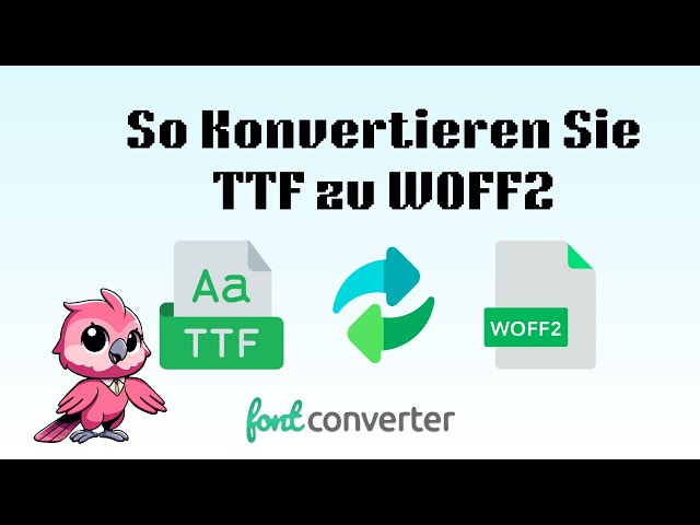 Video thumbnail for So Konvertieren Sie TTF zu WOFF2 (Einfache Anleitung)