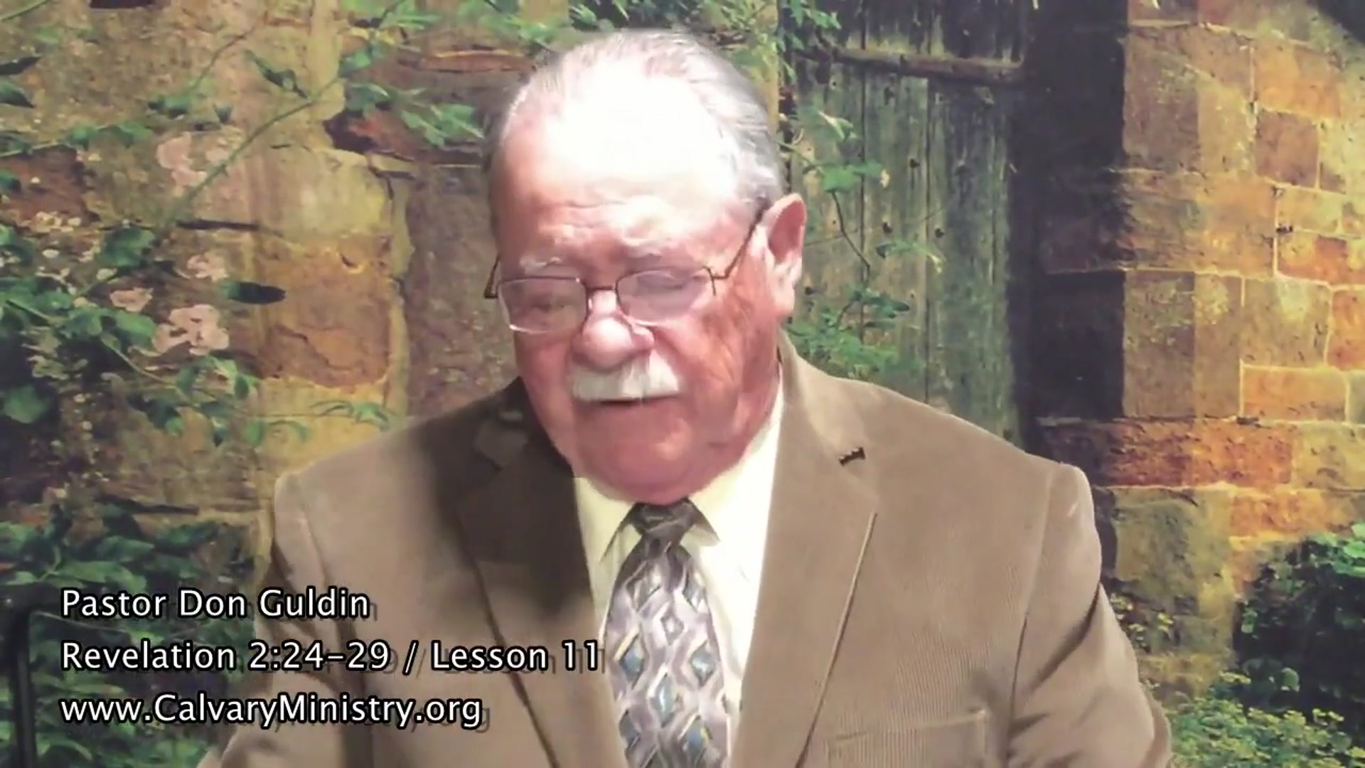 Video thumbnail for Revelation Chapter 2:24-29