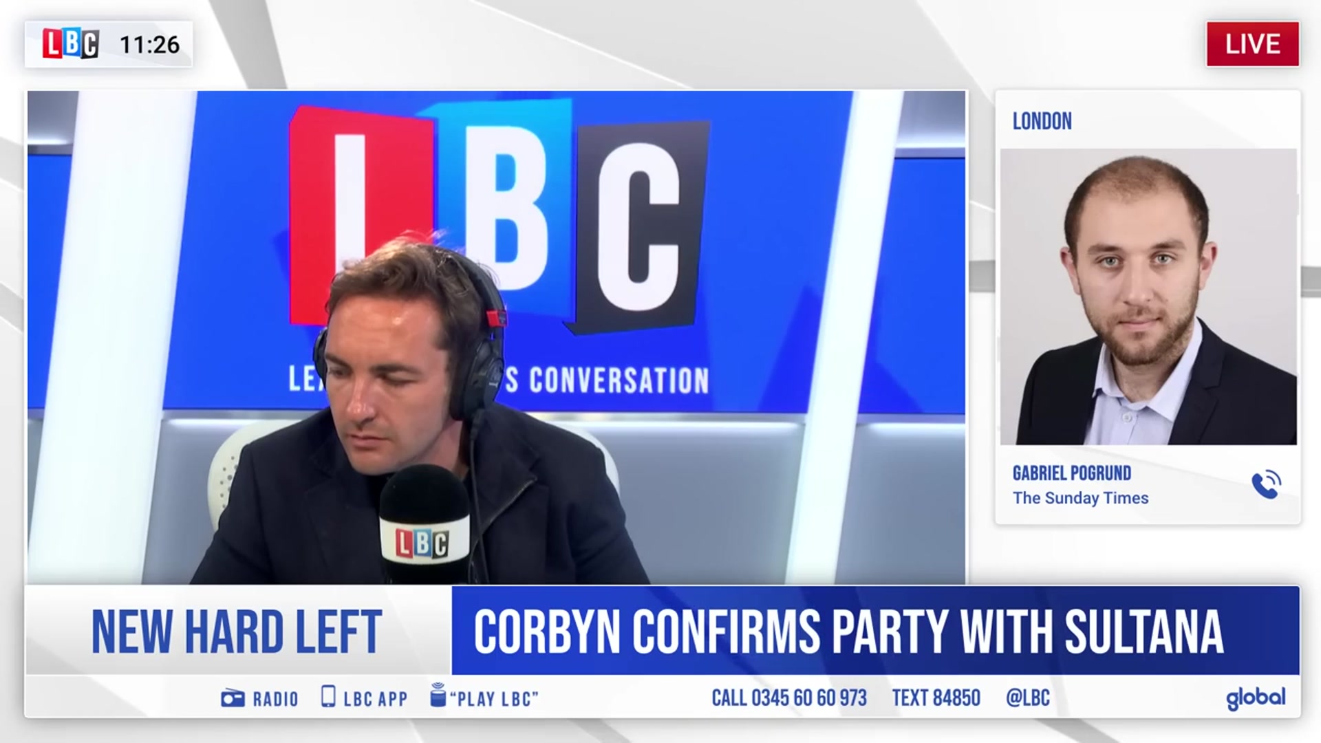 'Video thumbnail for 'Total madness': Behind the scenes of Corbyn's new party | LBC'