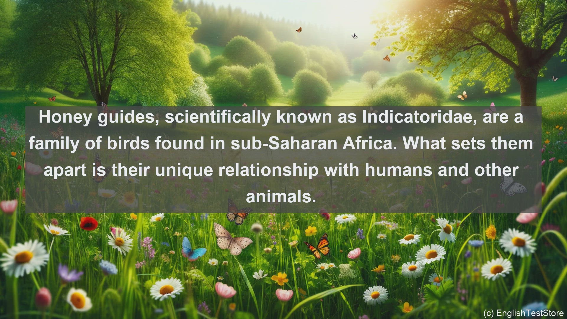 'Video thumbnail for Honey guides in science  definition and examples'
