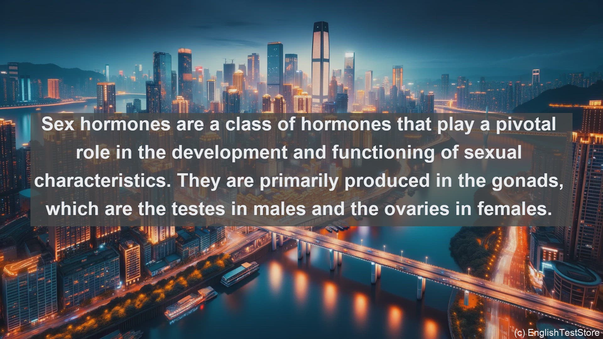 'Video thumbnail for Sex hormones in science  definition and examples'
