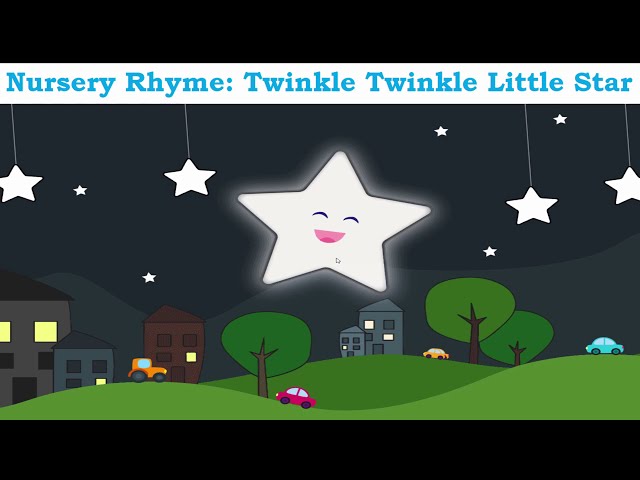 Video thumbnail for Nursery Rhyme | Twinkle Twinkle Little Star with Lyrics