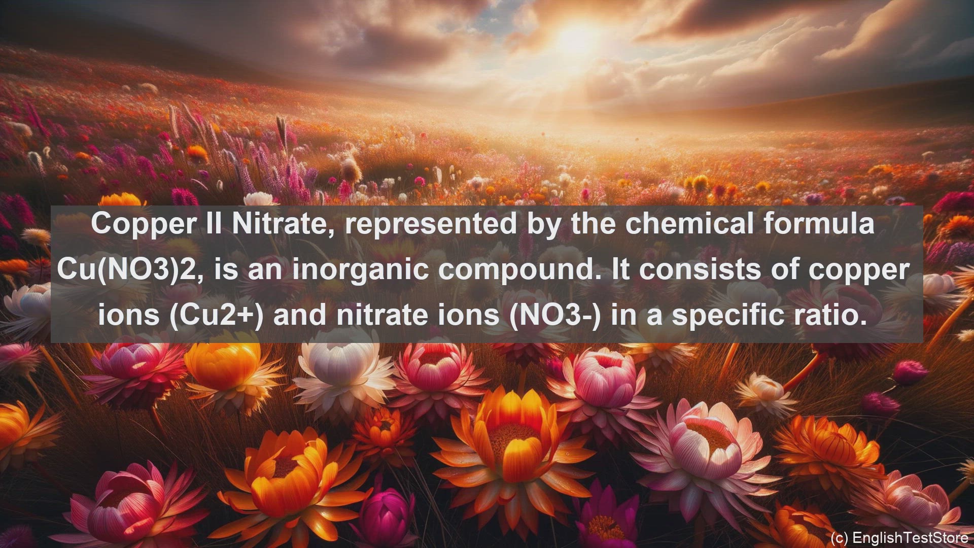 'Video thumbnail for Copper ii nitrate in science  definition and examples'