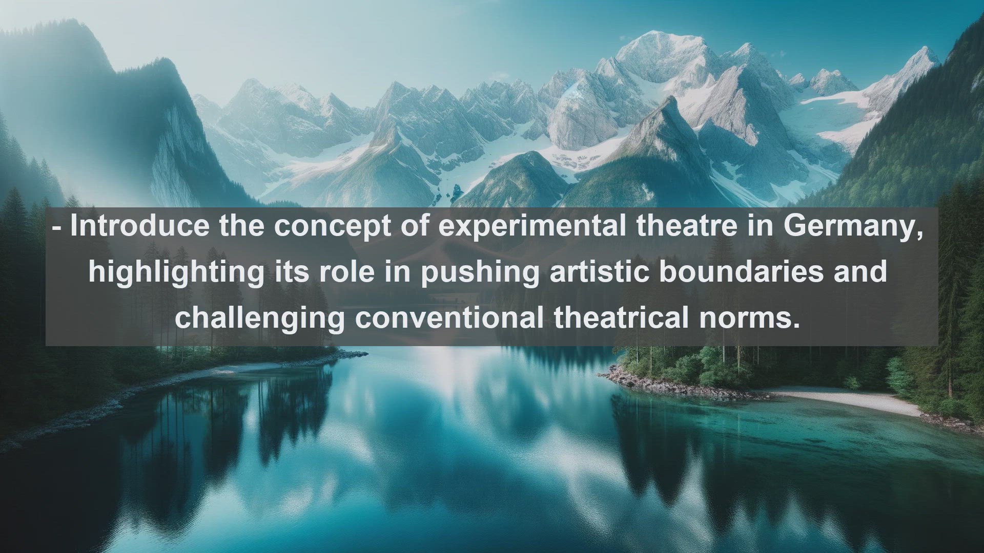 'Video thumbnail for Top 10 German Experimental Plays'