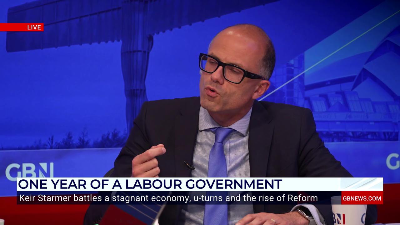 'Video thumbnail for Keir Starmer has had the 'worst first year ever' as Prime Minister, Heath tells GB News'