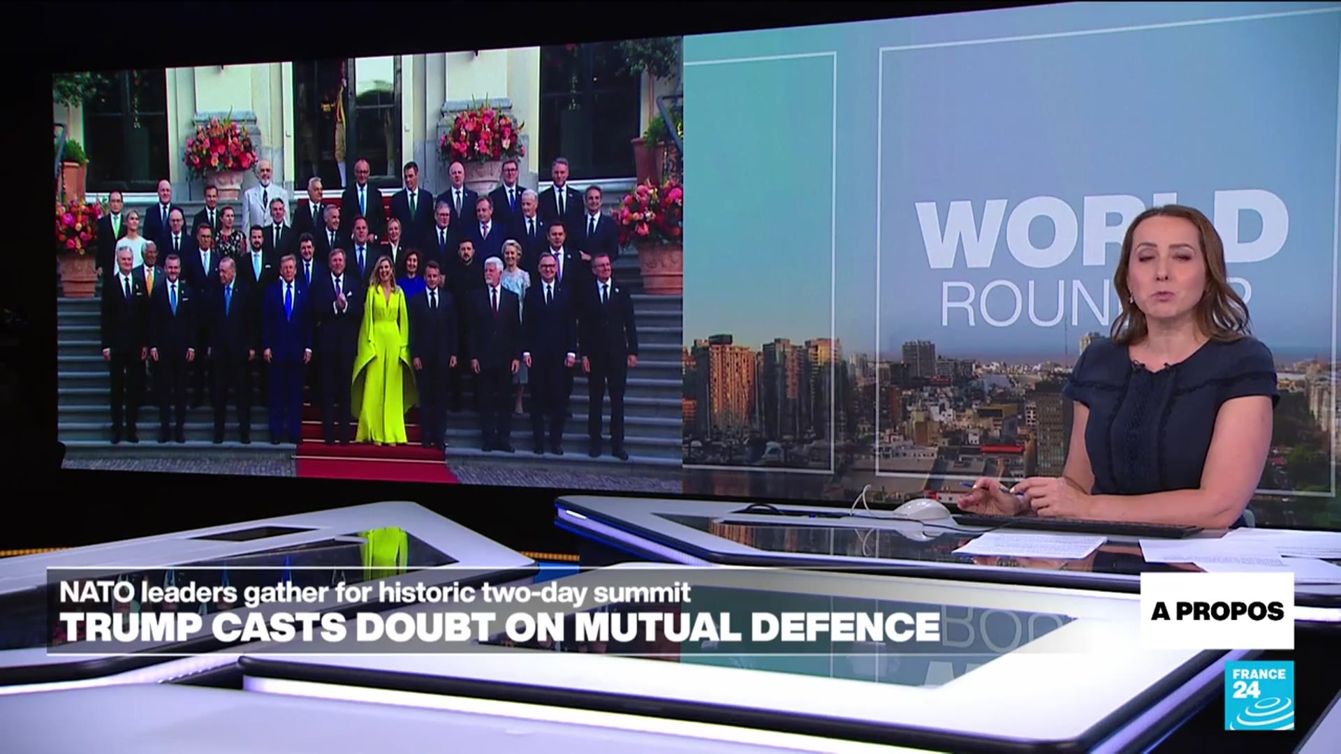 'Video thumbnail for World 'hems Donald Trump in' - analyst predicts US President will stand by Article 5'