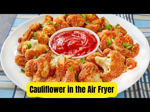 Video thumbnail for Cauliflower in the Air Fryer: A Game Changer for Healthy Snacks