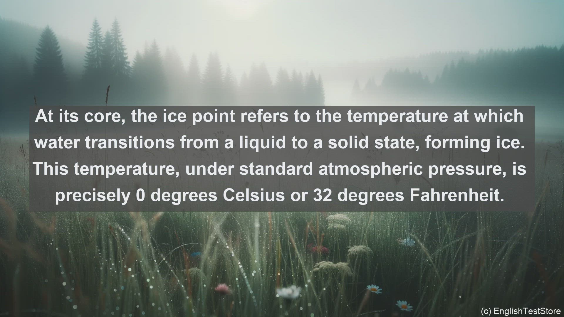 'Video thumbnail for Ice point in science  definition and examples'
