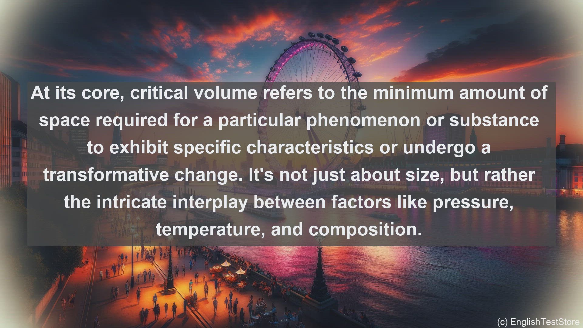 'Video thumbnail for Critical volume in science  definition and examples'