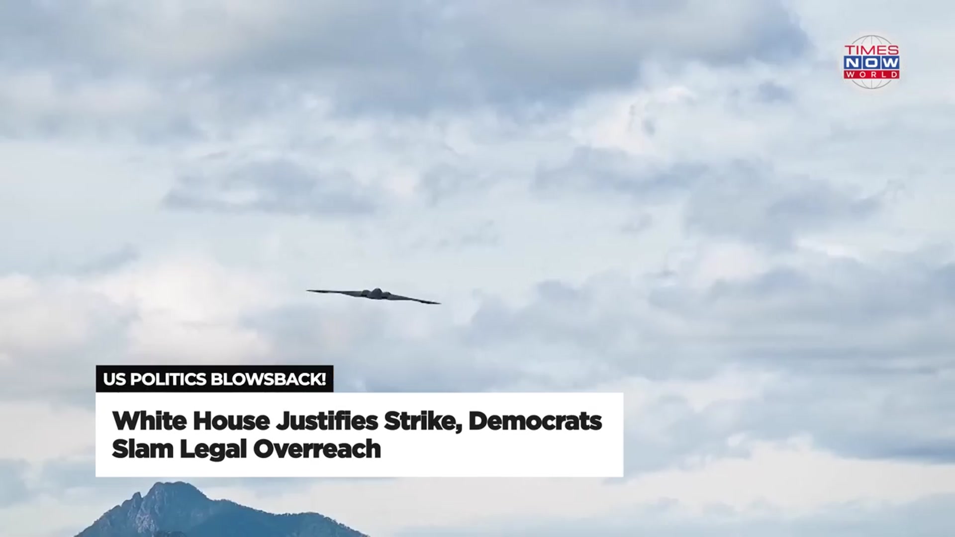 'Video thumbnail for U.S. Politics Blowsback: Trump’s Iran Blitz-Allies Cheer, Critics Cry Foul| Times Now World'