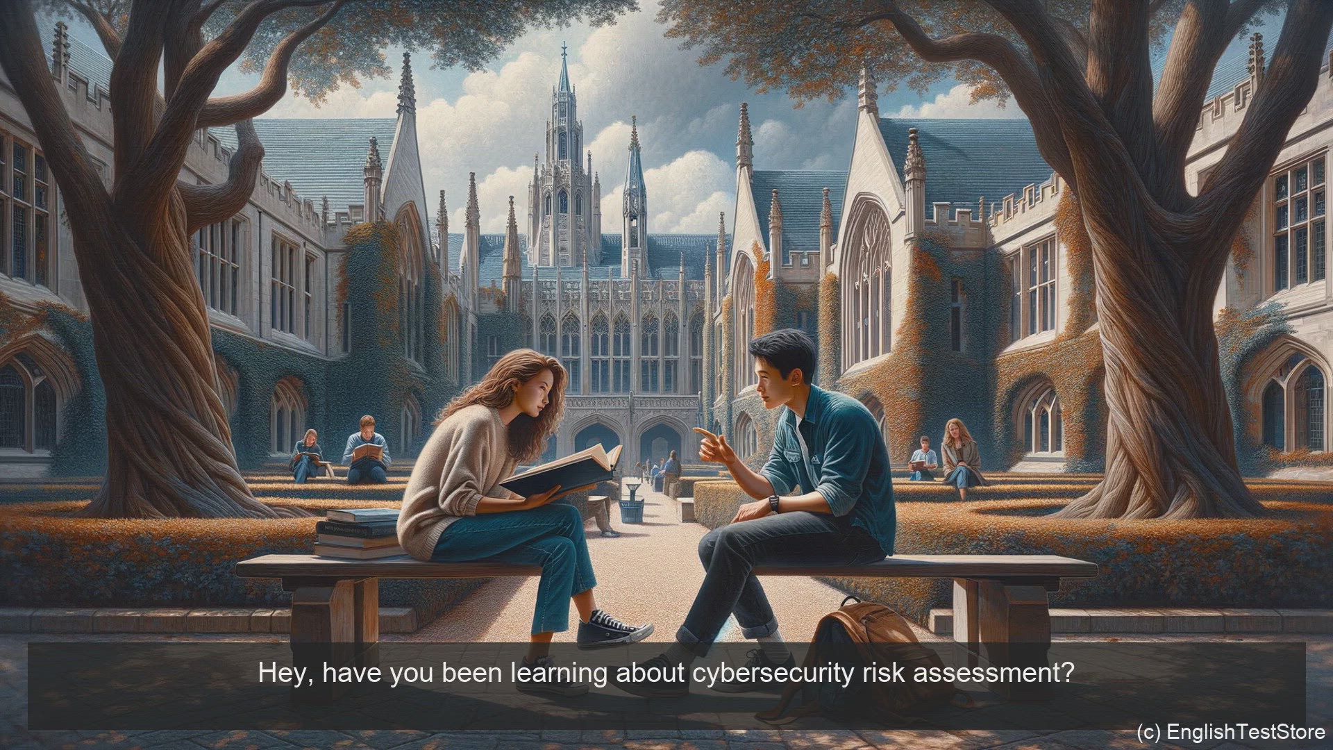 'Video thumbnail for English Conversation for Informatics Engineering: Cybersecurity Risk Assessment'
