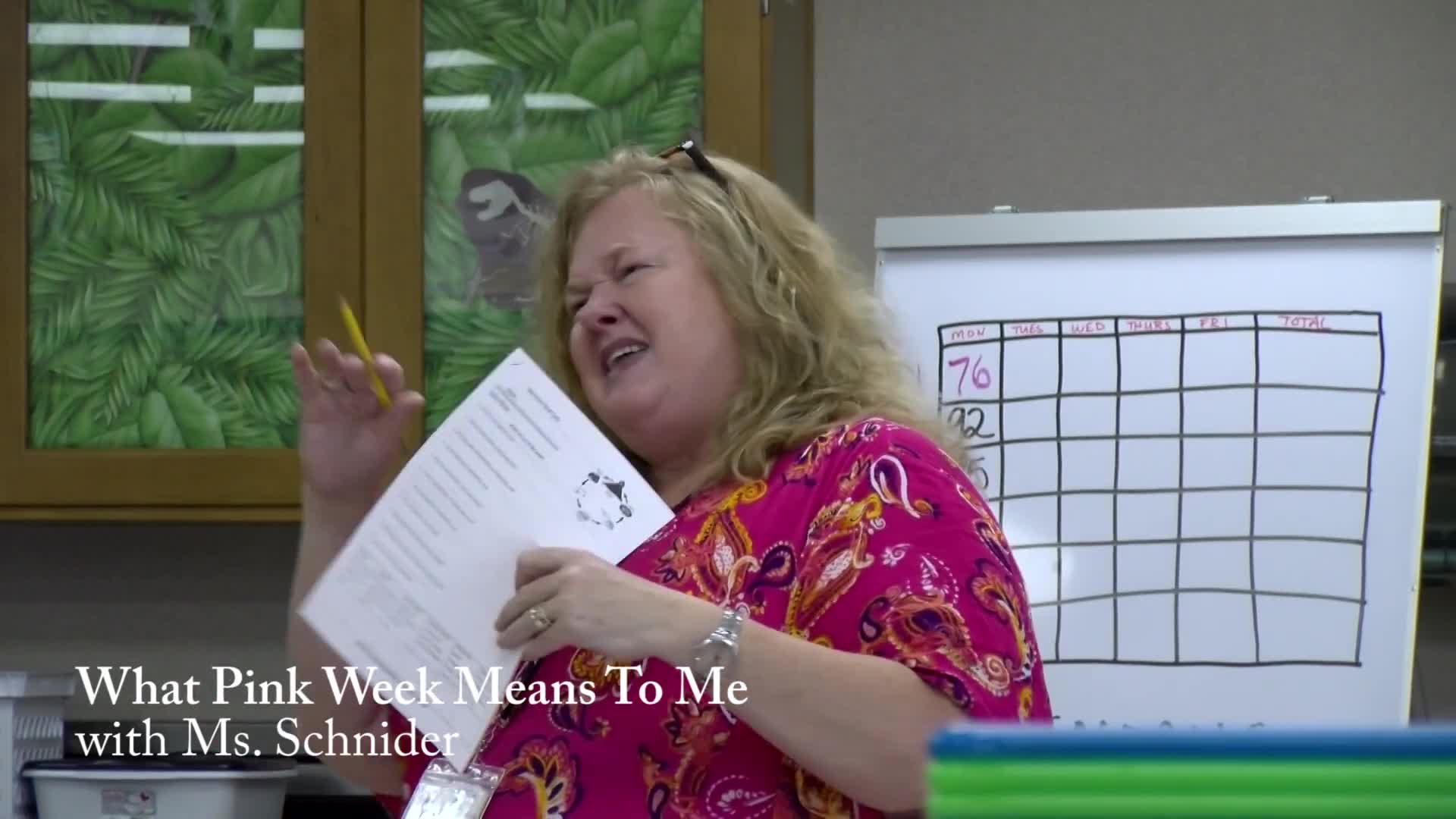 Video thumbnail for An Interview with Ms. Schnider -
