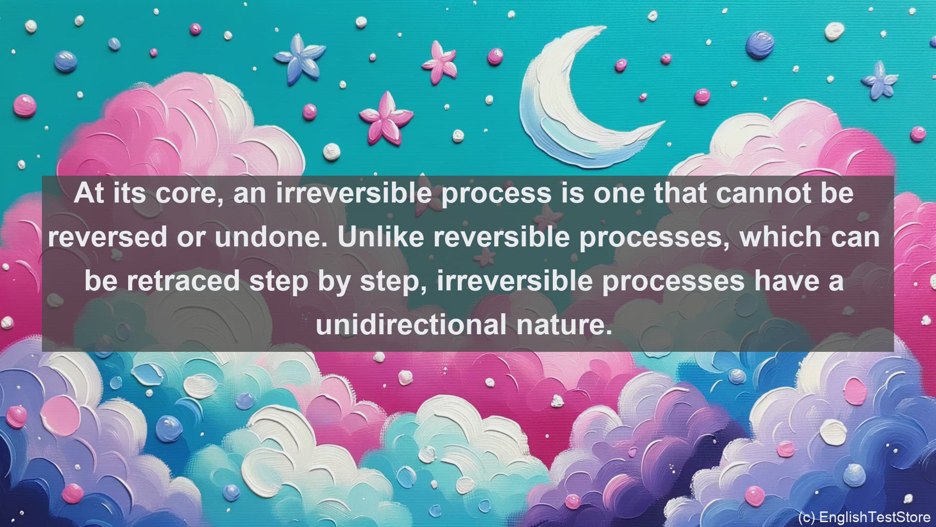 'Video thumbnail for Irreversible process in science  definition and examples'