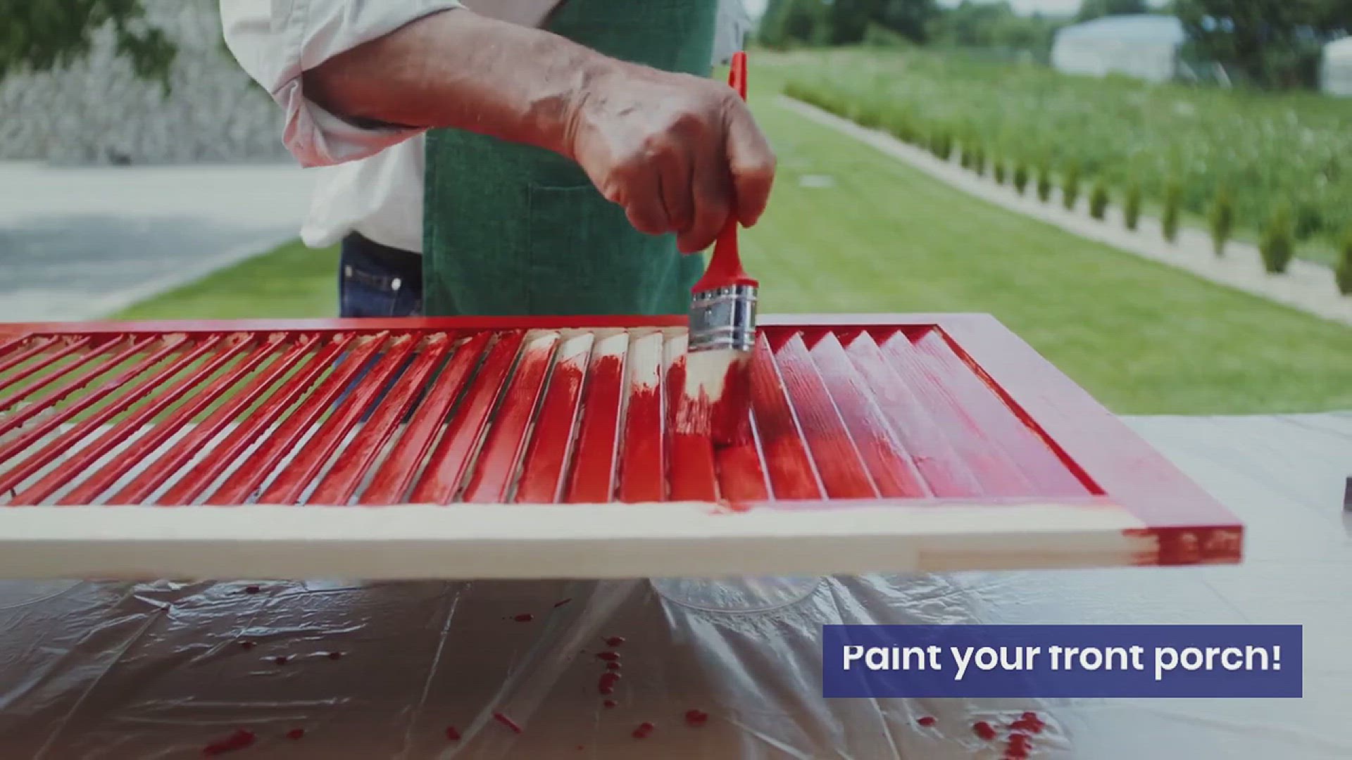 'Video thumbnail for How to Paint Your Front Porch'