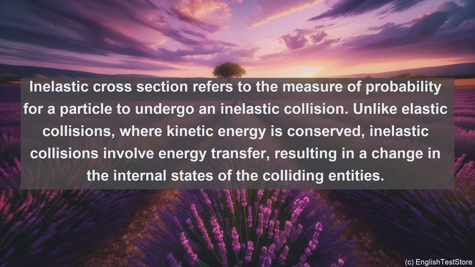 'Video thumbnail for Inelastic cross section in science  definition and examples'