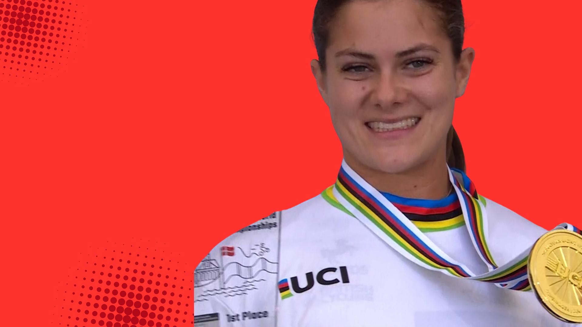 Video thumbnail for GB's Shriever seals 3rd UCI World Championship - France's Pilard takes men's title