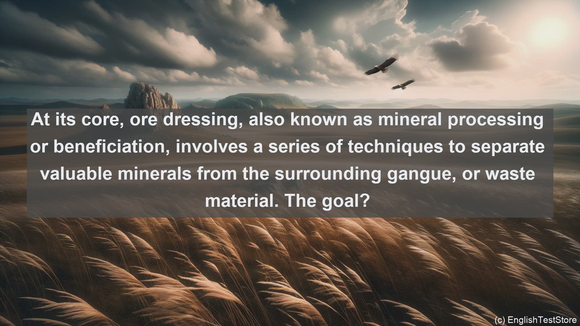 'Video thumbnail for Ore dressing in science  definition and examples'
