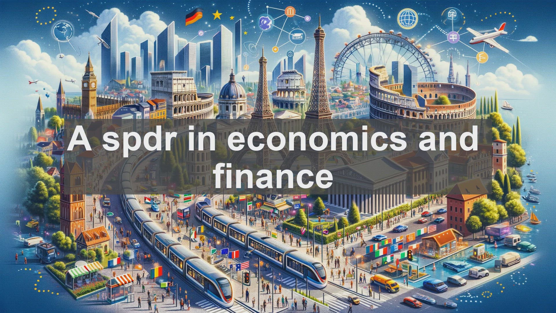 Video thumbnail for A spdr in economics and finance