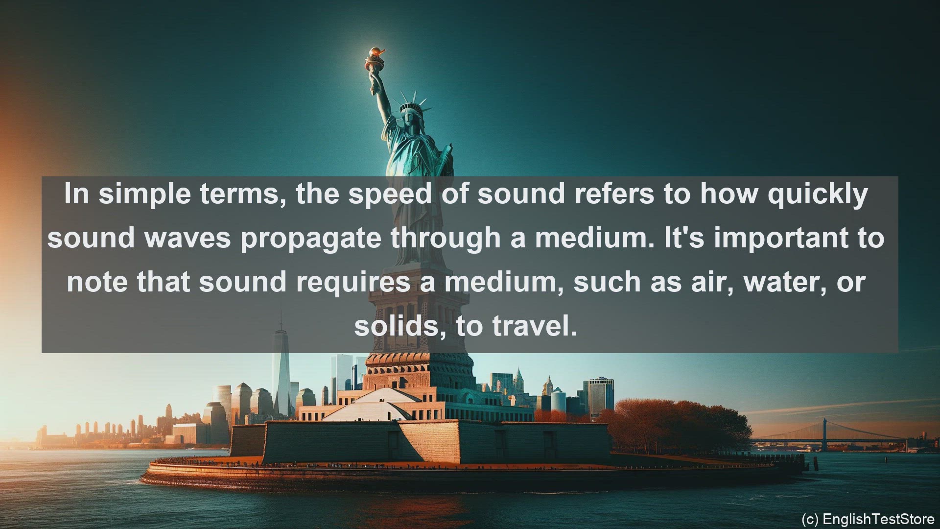 'Video thumbnail for Speed of sound in science  definition and examples'