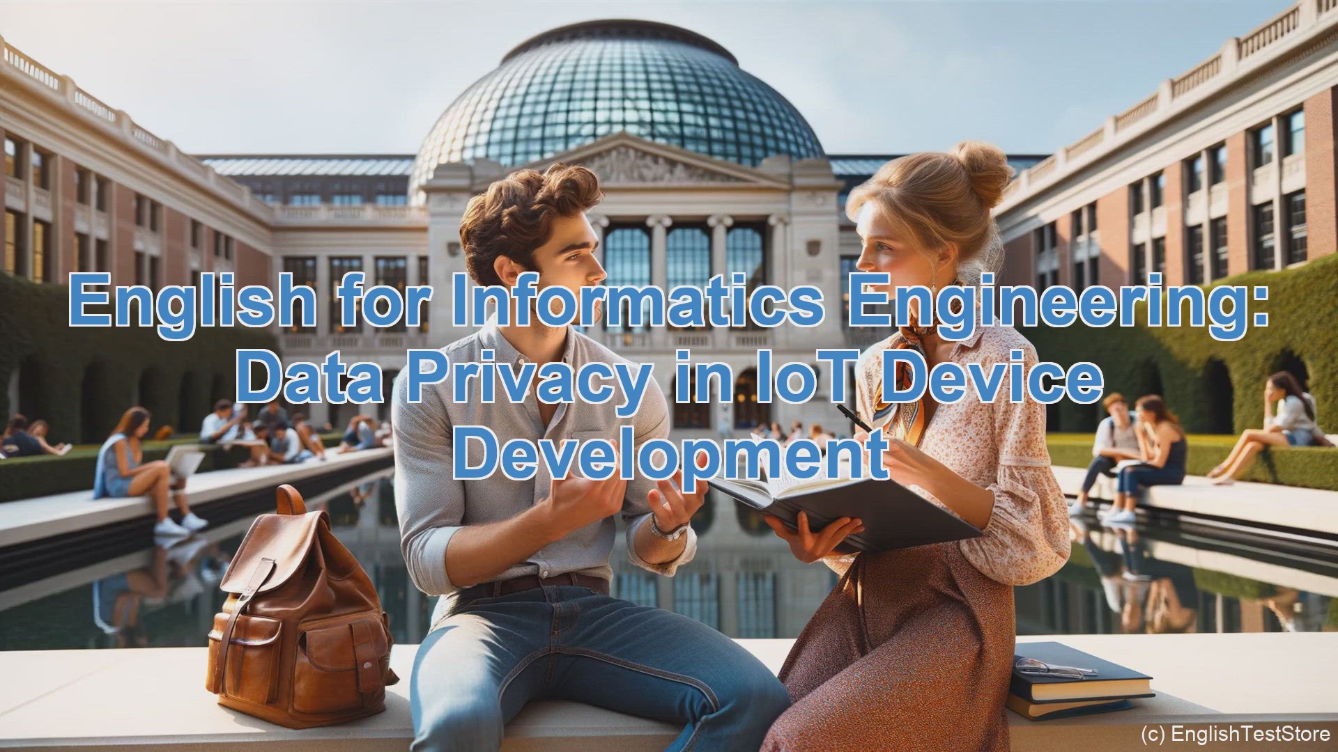 'Video thumbnail for English Conversation for Informatics Engineering: Data Privacy in IoT Device Development'