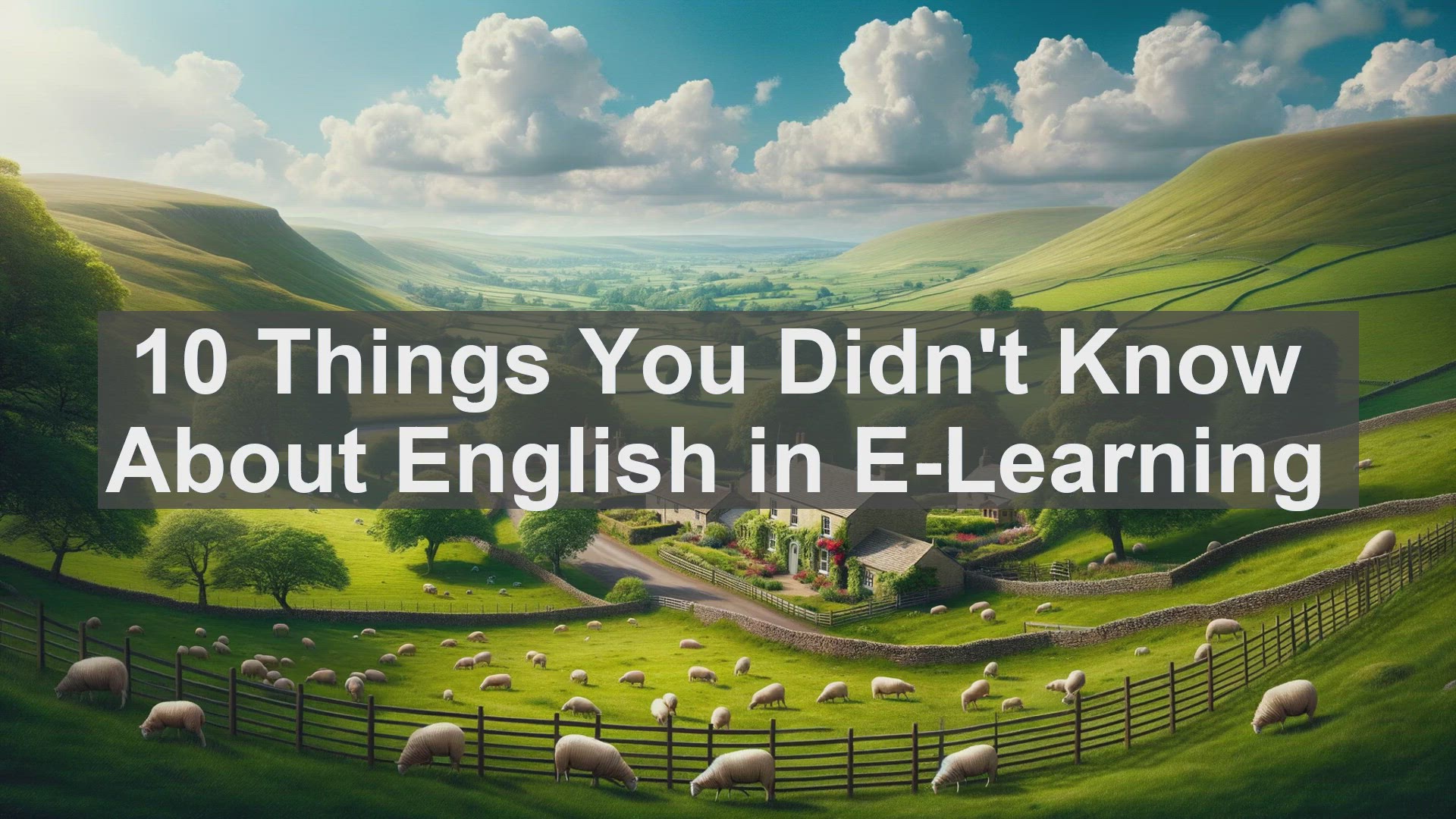 'Video thumbnail for 10 Things You Didn't Know About English in E-Learning '