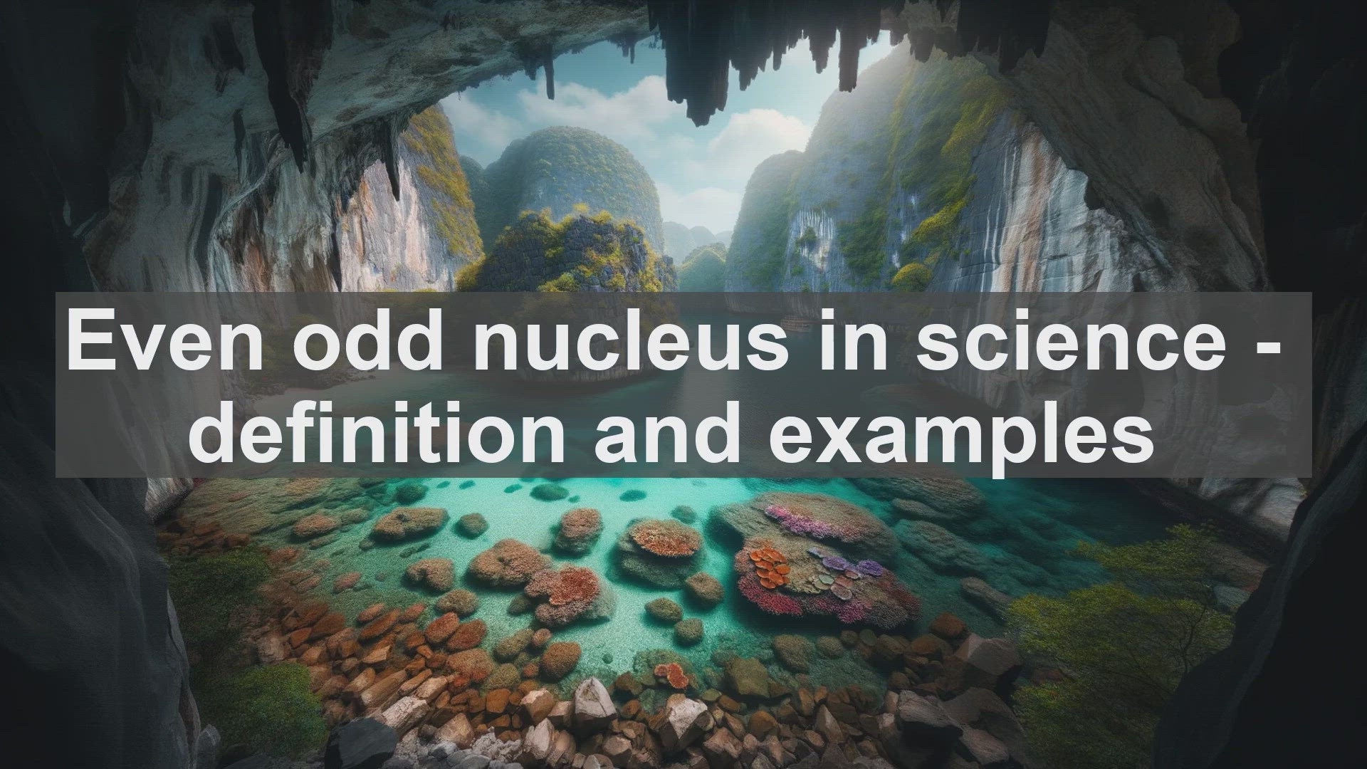 'Video thumbnail for Even odd nucleus in science  definition and examples'