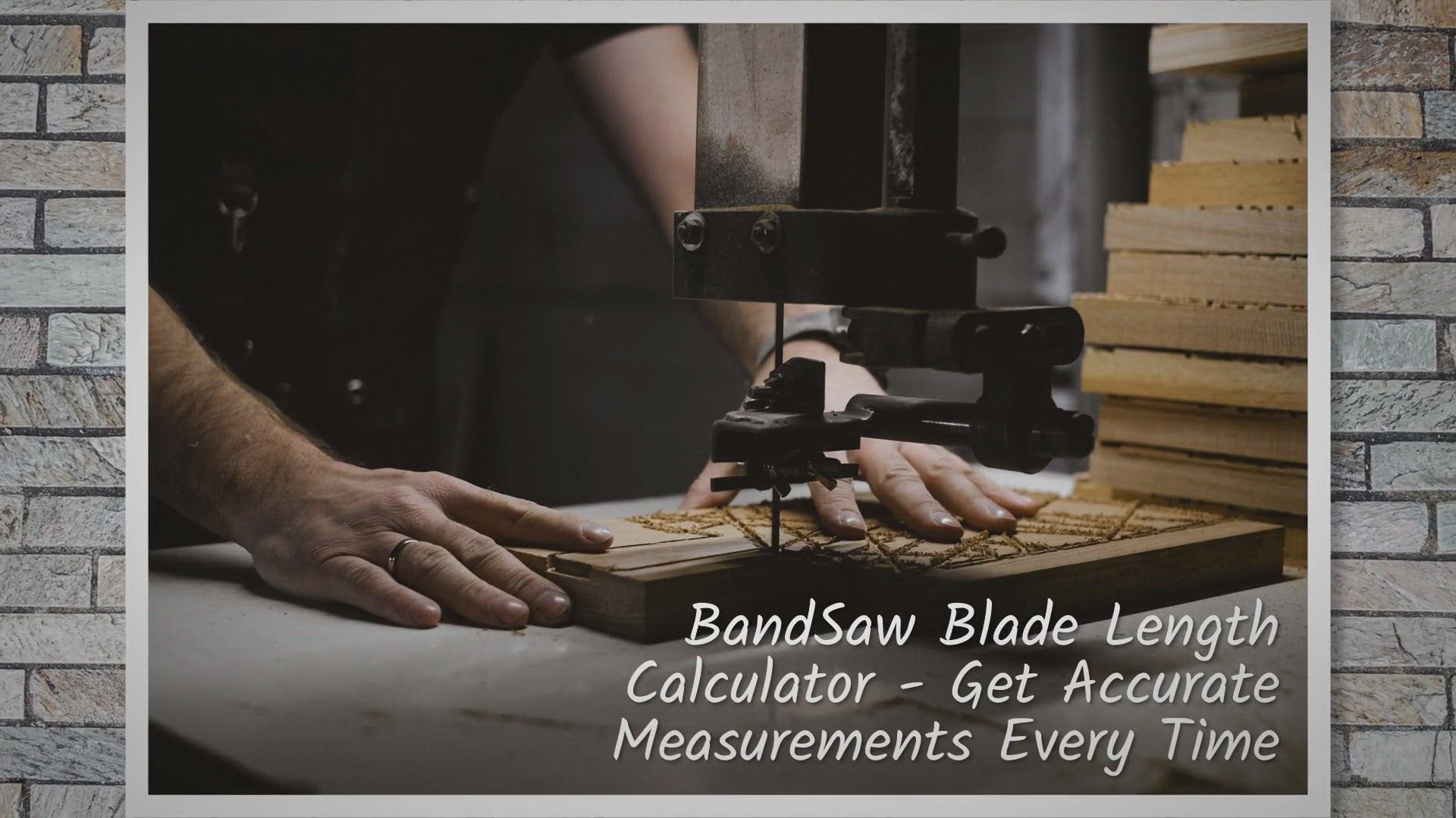 'Video thumbnail for BandSaw Blade Length Calculator'