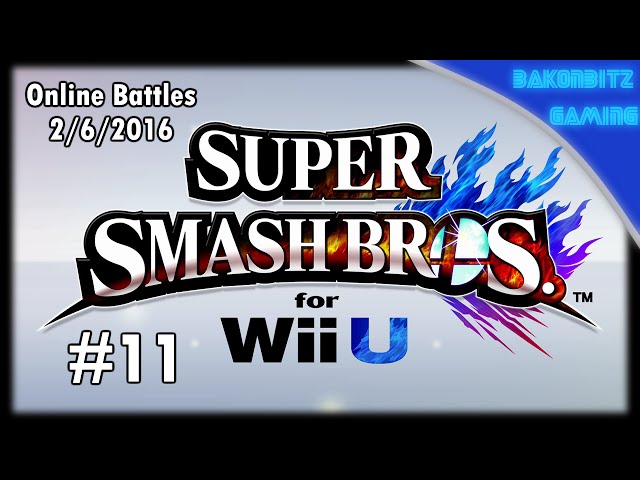 Video thumbnail for [Vs.] #11 | Super Smash Bros. for Wii U - Online Battles (2/6/2016)
